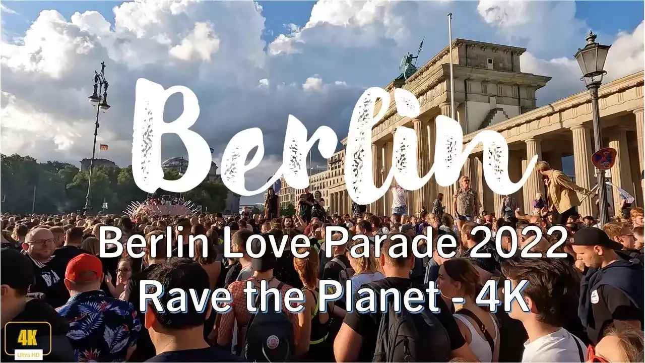 Berlin ist 2022 Gastgeber der neu gestalteten Loveparade